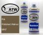Preview: Kia, Polished Walnut, MN7: 400ml Sprühdose + 400ml Klarlack - Set, von ATW Autoteile West.